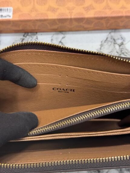 Coach Monogram Pvc Leather Long Wallet Price in India - Style 3 - Buy at Bootery - Image 2