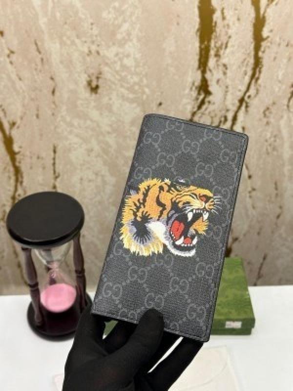 Gucci Tiger Long Wallet With OG Box And Dust Bag And Card S09 Price in India - Buy at Bootery - Image 8