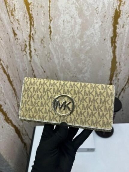 Michael Kors Fulton Logo Signature Wallet With Box Price in India - Buy at Bootery - Image 2