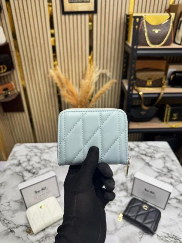 Buy Coach Quilted Zipper Wallet Includes Box And Dust Bag Online in India - Style 3 - Bootery - Image 7