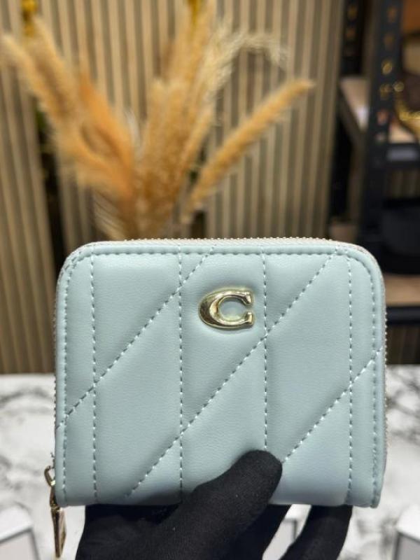 Buy Coach Quilted Zipper Wallet Includes Box And Dust Bag Online in India - Style 3 - Bootery - Image 6