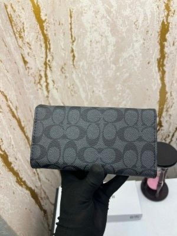 Coach Premium Long Wallet With OG Box 2168 Black - Best Price Online - Bootery - Image 4