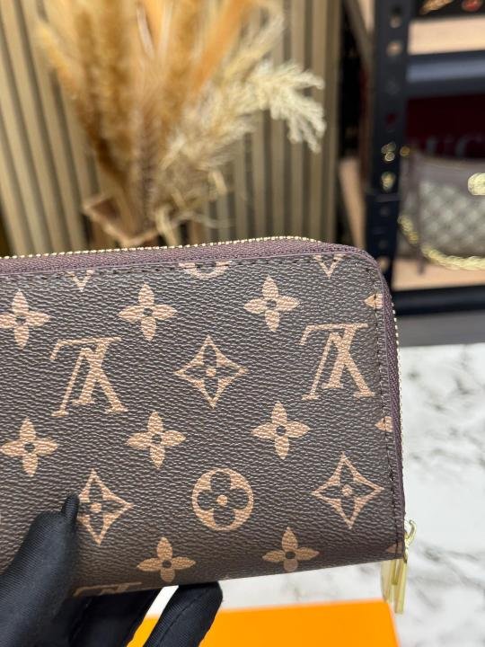 Buy Louis Vuitton Premium Dual Zipper Wallet With Box Online in India - Style 5 - Bootery - Image 3