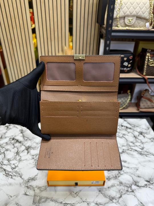 Louis Vuitton Flap Monogram Wallet Premium Quality With Box Price in India - Buy at Bootery - Image 3