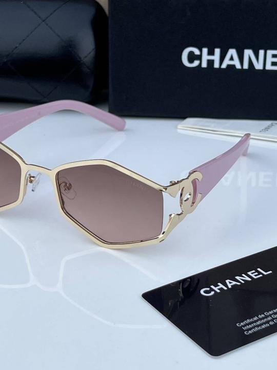 Buy Chanel 98121 Gold Pink Sunglasses Online in India - Bootery - Image 5