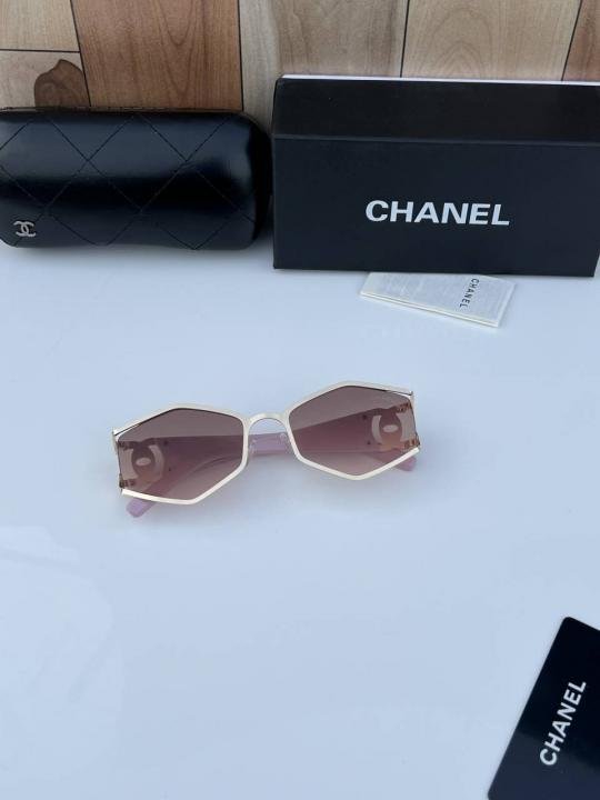 Buy Chanel 98121 Gold Pink Sunglasses Online in India - Bootery - Image 3