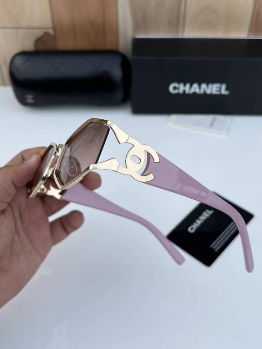 Buy Chanel 98121 Gold Pink Sunglasses Online in India - Bootery - Image 2