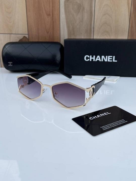 Chanel 98121 Gold Black Shaded Sunglasses Price in India - Buy at Bootery