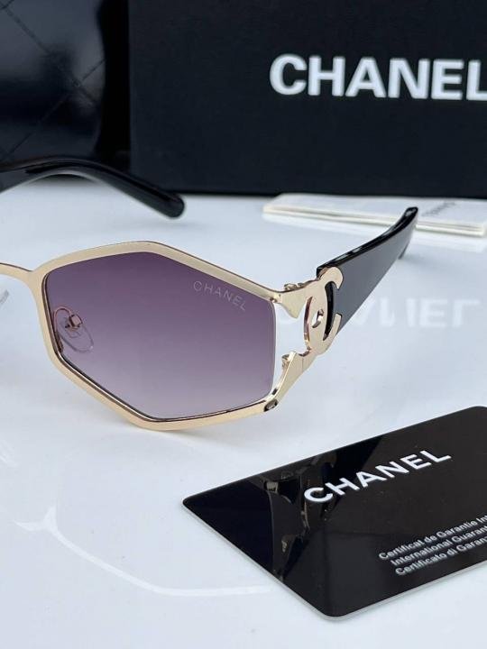 Chanel 98121 Gold Black Shaded Sunglasses Price in India - Buy at Bootery - Image 5