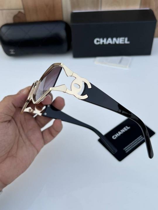 Chanel 98121 Gold Black Shaded Sunglasses Price in India - Buy at Bootery - Image 2