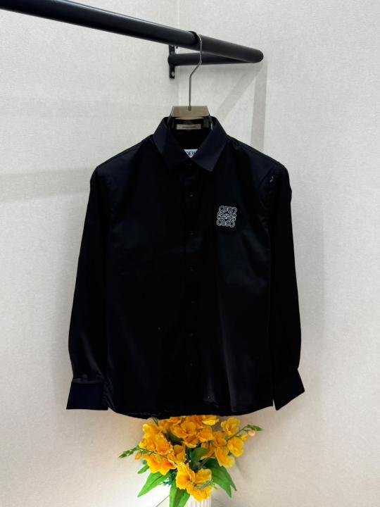 Buy Loewe Embossed Logo Super Premium White Shirt With Brand Box Packing F3581-WH Online in India - Bootery - Image 7
