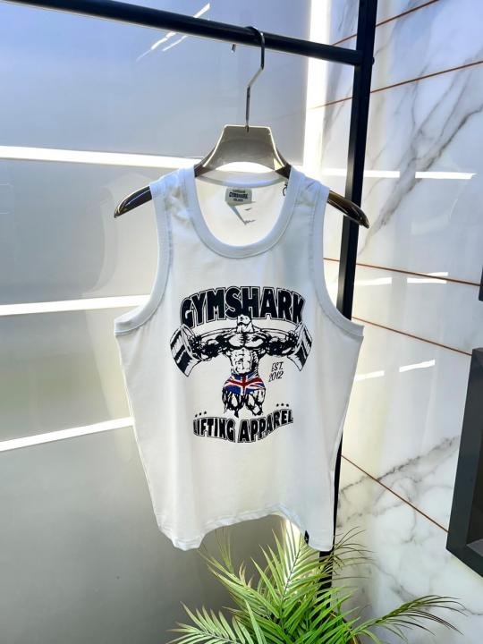 Gym Shark White Printed Super Premium Sendo F3916-WH Price in India - Buy at Bootery