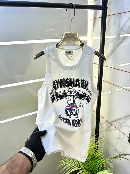 Gym Shark White Printed Super Premium Sendo F3916-WH Price in India - Buy at Bootery - Image 4