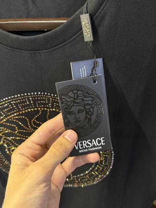 Versace Versac e Store Article Round Neck T-Shirt Price in India - Style 2 - Buy at Bootery - Image 3