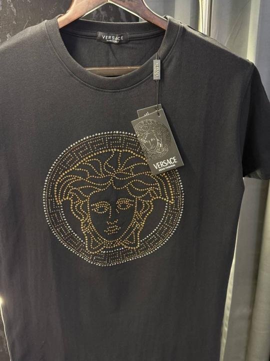 Versace Versac e Store Article Round Neck T-Shirt Price in India - Style 2 - Buy at Bootery - Image 2