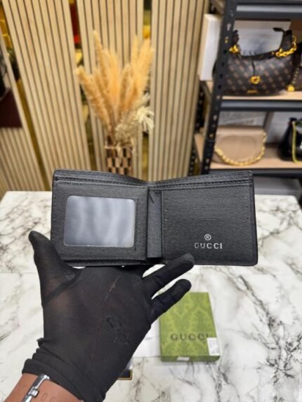 Gucci Bee Bi-fold Leather Wallet With Box And Dust Bag Including Card - Best Price Online - Bootery - Image 2