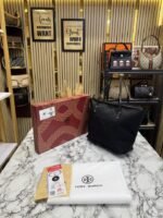 Buy Tory Burch Tory Burc H T Monogram Canvas Tote With Og Box And Dust Bag With Pouch Online in India - Bootery - Image 2