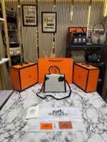 Hermes Kelly Sellier Top Handle Bag With OG Box And Dust Bag And Carry Bag Black - Best Price Online - Bootery - Image 2