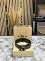 Coach Premium Belt With OG Box And Dust Bag With Carry Bag - Best Price Online - Style 1 - Bootery - Image 2