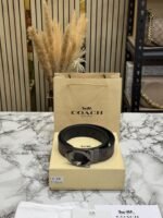 Buy Coach Premium Belt With OG Box And Dust Bag With Carry Bag Online in India - Style 2 - Bootery - Image 2