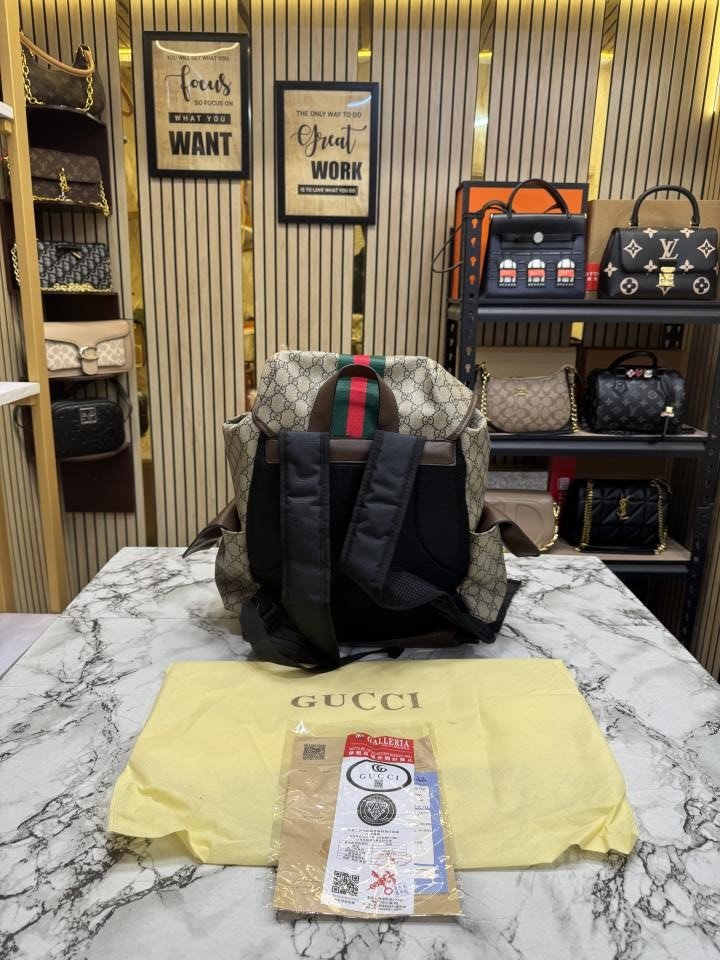 Buy Gucci GG Unisex Backpack With Dust Bag Premium Quality Online in India - Bootery - Image 4
