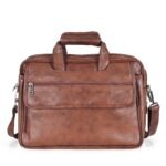 classic tan leather executive briefcase & laptop bag - Bootery - Men's Shoes, Watches, Clothing & Accessories