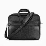 expandable laptop folder messenger bag-black - Bootery - Men's Shoes, Watches, Clothing & Accessories