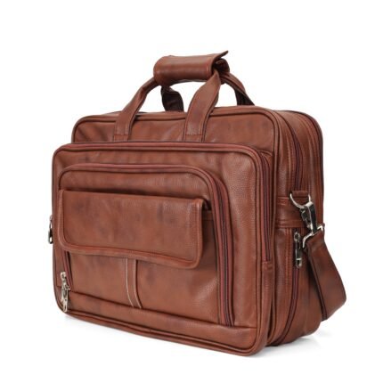 classic tan leather executive briefcase - Bootery - Men's Shoes, Watches, Clothing & Accessories