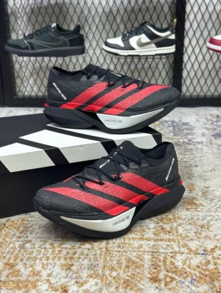 buy adidas adizero prime x3 strung black red online - Bootery - Men's Shoes, Watches, Clothing & Accessories