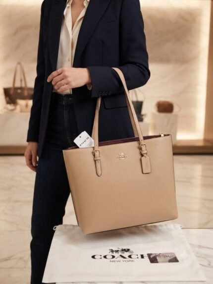 buy coach mollie tote bag – with dust cover & carry bag online - Bootery - Men's Shoes, Watches, Clothing & Accessories